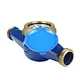 Multi Jet Wet Type Liquid Sealed Vane Wheel Model 1 Brass Water Meter