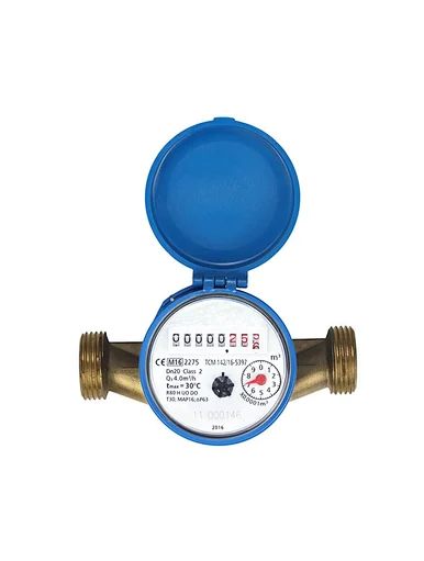 Singe Jet Dry Type Vane Wheel Water Meter MID