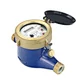 Multi Jet Wet Type Liquid Sealed Vane Wheel Model 2 Brass Water Meter