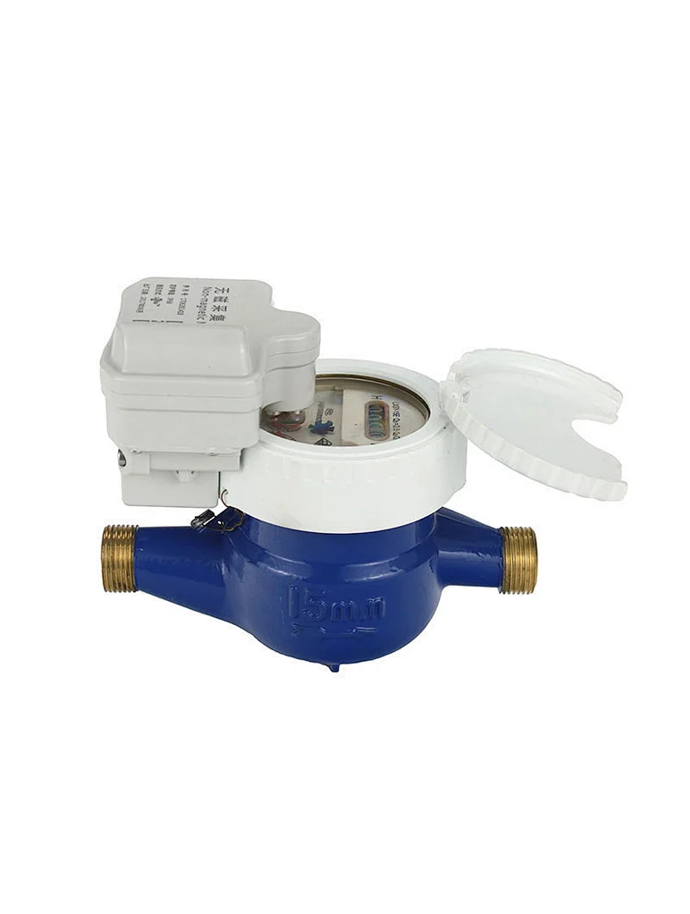 Multi Jet Wet Type Liquid Sealed Intelligent Model 3 Brass Water Meter ...