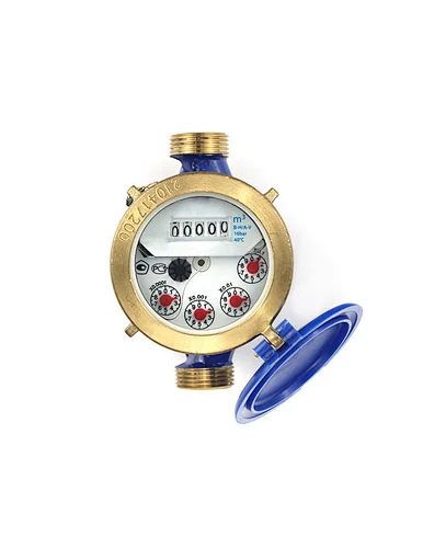 Single Jet Wet Type Liquid Sealed Vane Wheel Water Meter