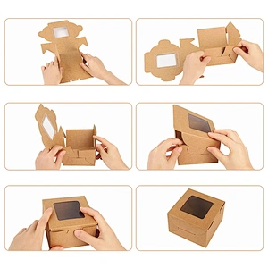Cardboard Paper Bakery Boxes