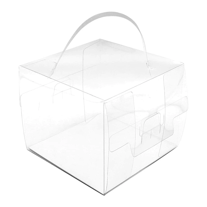 Foldable Clear Cake Boxes