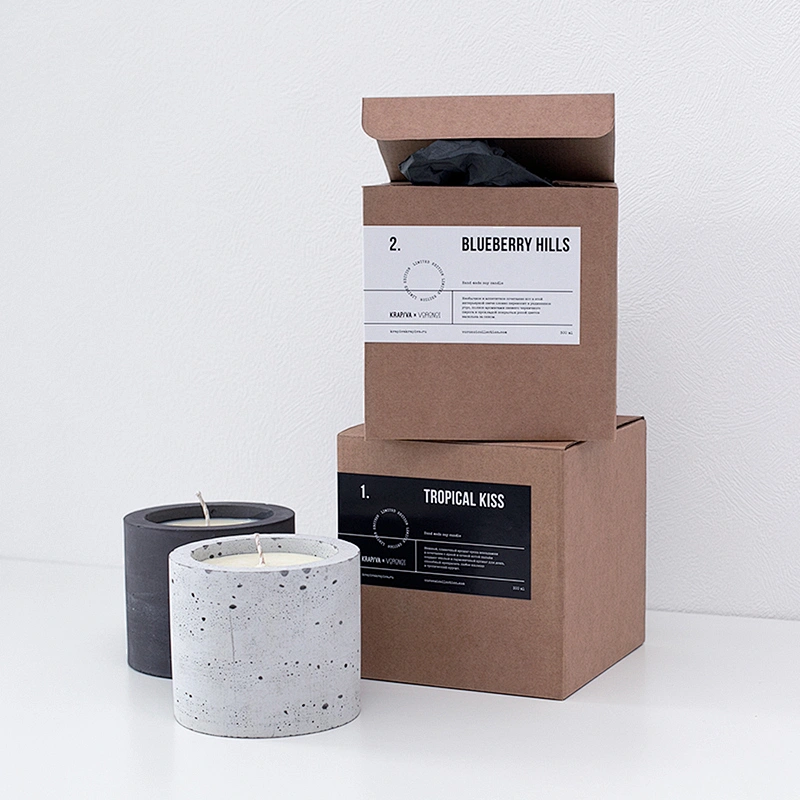 Gift Packaging Candle Box