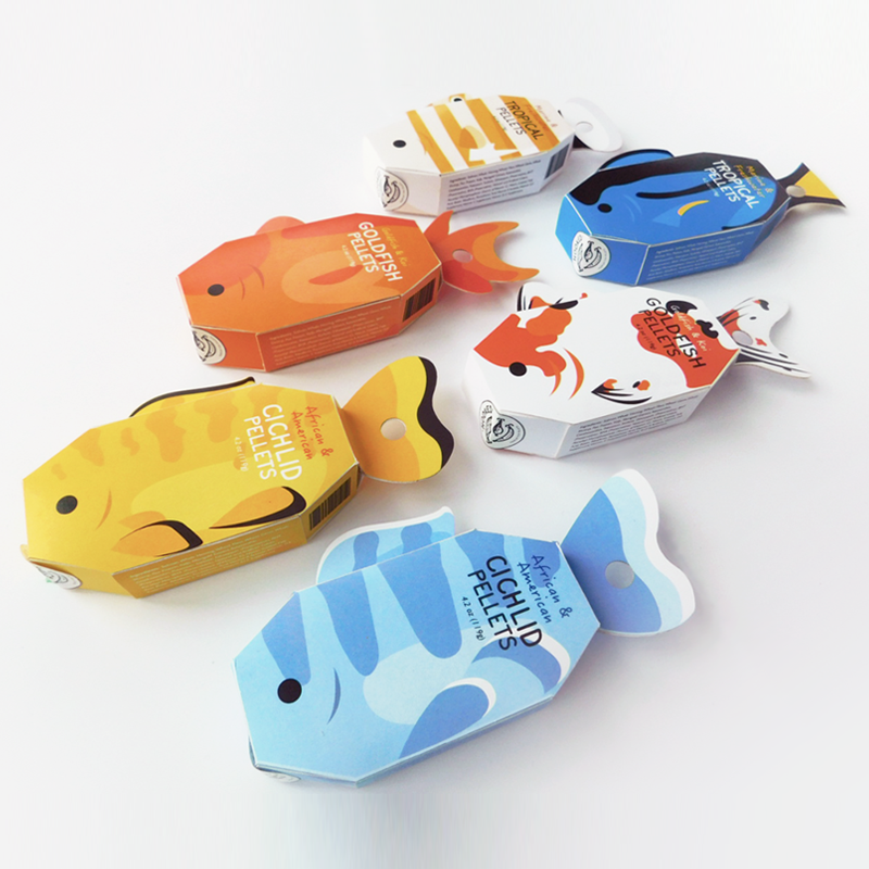 Fish Feed Packaging Box