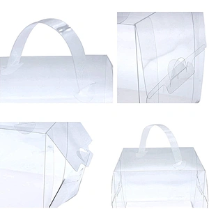 Foldable Clear Cake Boxes