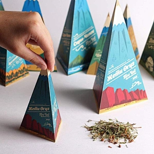 Triangle Tea Packaging Box