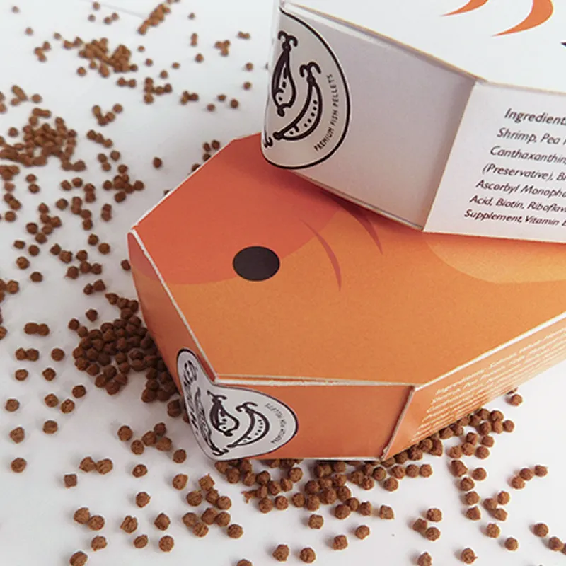 Fish Feed Packaging Box