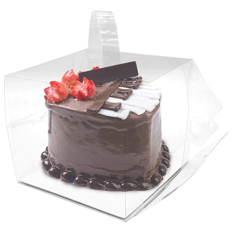 Foldable Clear Cake Boxes