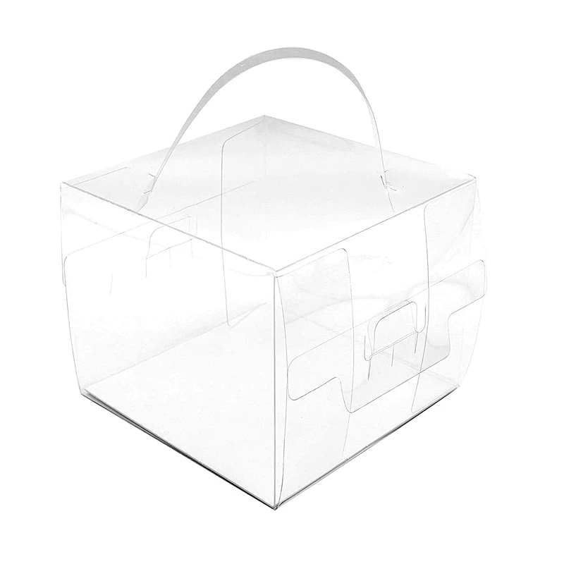 Foldable Clear Cake Boxes