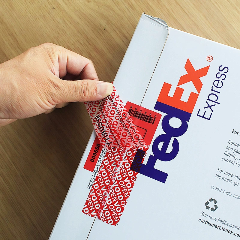 Custom Tamper Evident Seal Sticker