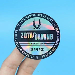 Scratch Off Coating Security Label Stickers