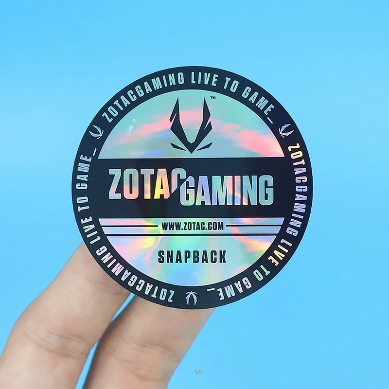 Scratch Off Coating Security Label Stickers