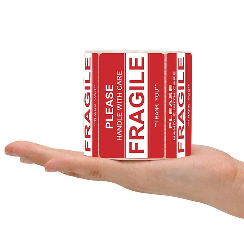 Fragile Up Stickers Label