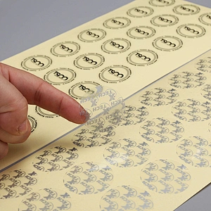 PET Adhesive Labels Stickers
