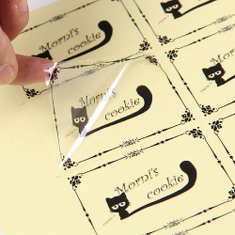 PVC Vinyl Sticker Label