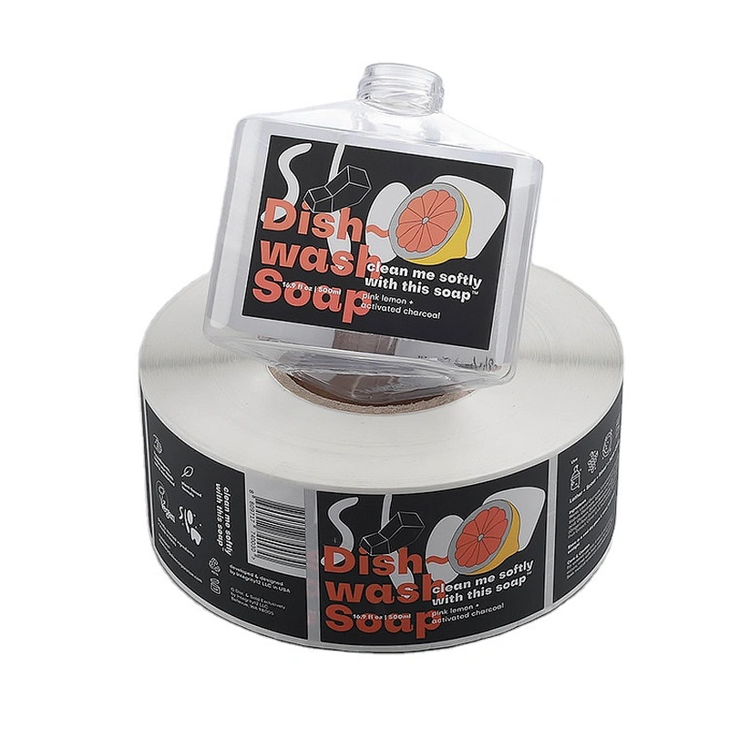 Waterproof Bottle Sticker Label