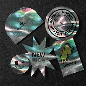 Custom Logo Hologram Stickers
