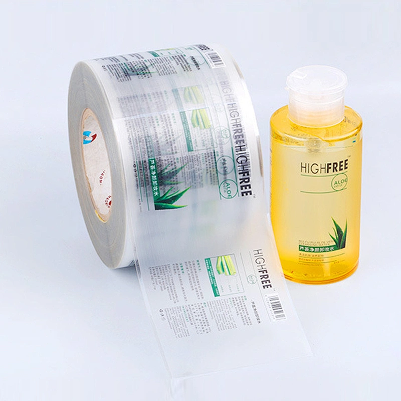 Clear Hot Stamping Gold Foil Stickers