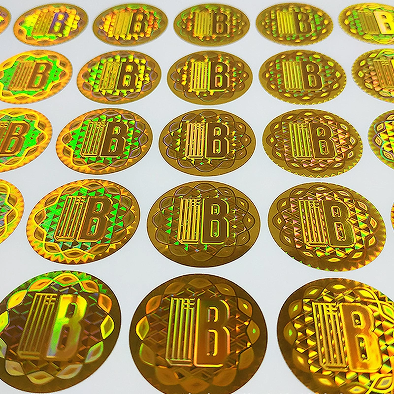 Hot Stamping Hologram Film Stickers
