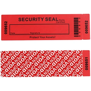 Custom Tamper Evident Seal Sticker