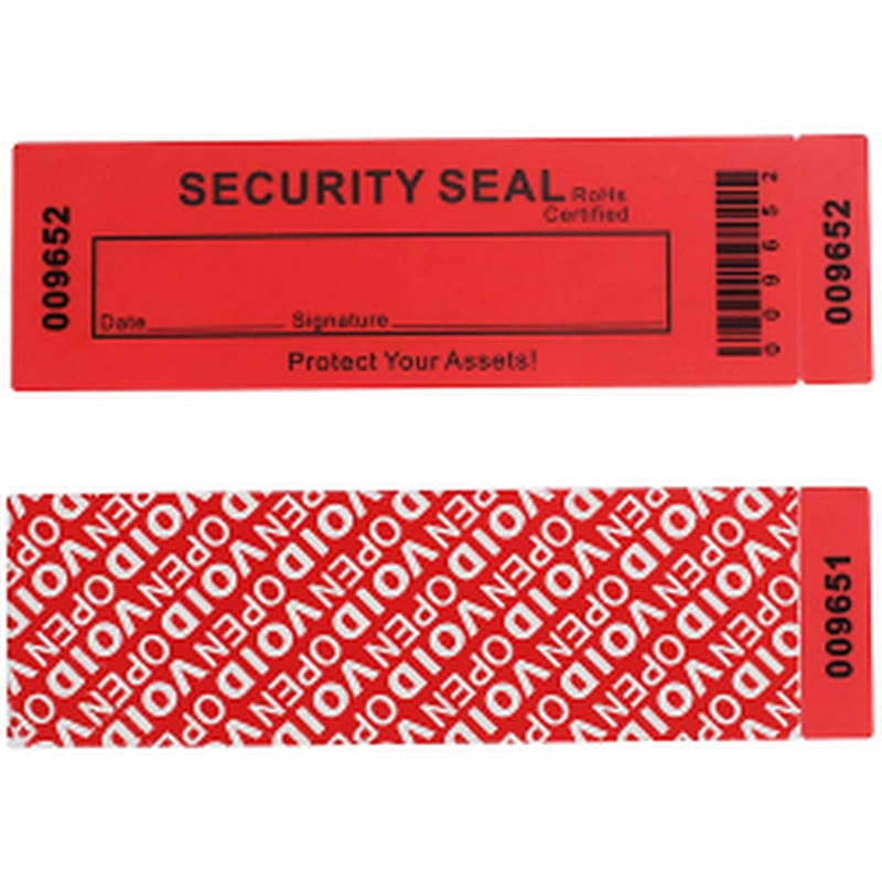 Custom Tamper Evident Seal Sticker