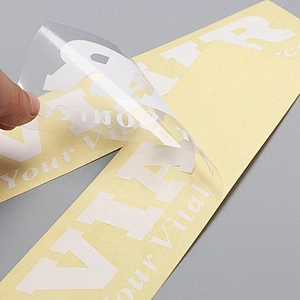 PET Adhesive Labels Stickers