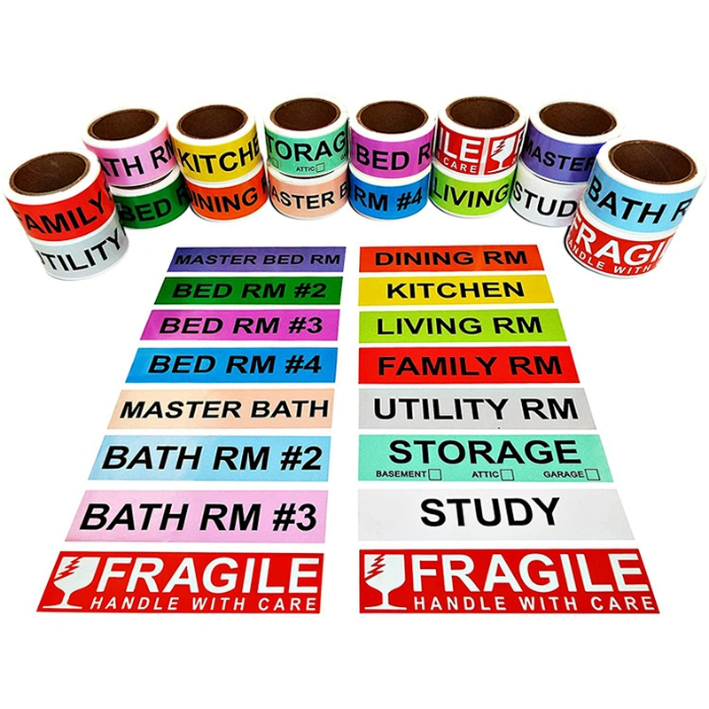 Fragile Up Stickers Label