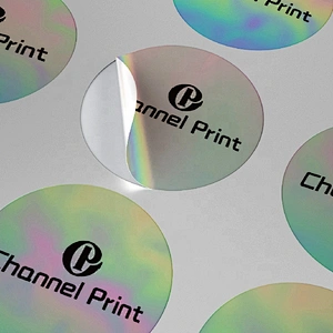 Durable Brand Vinyl Label Stickers