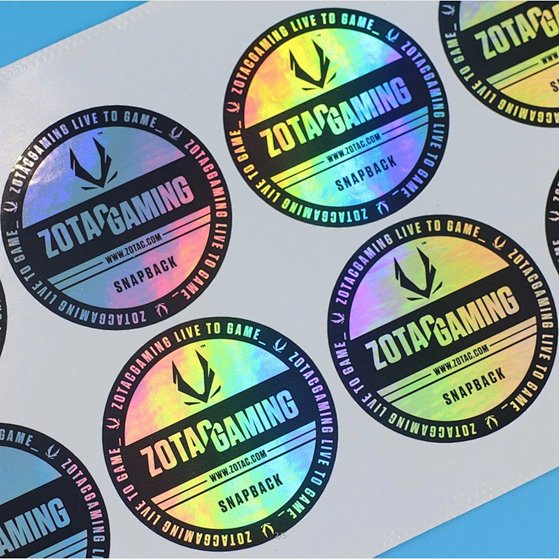 Scratch Off Coating Security Label Stickers