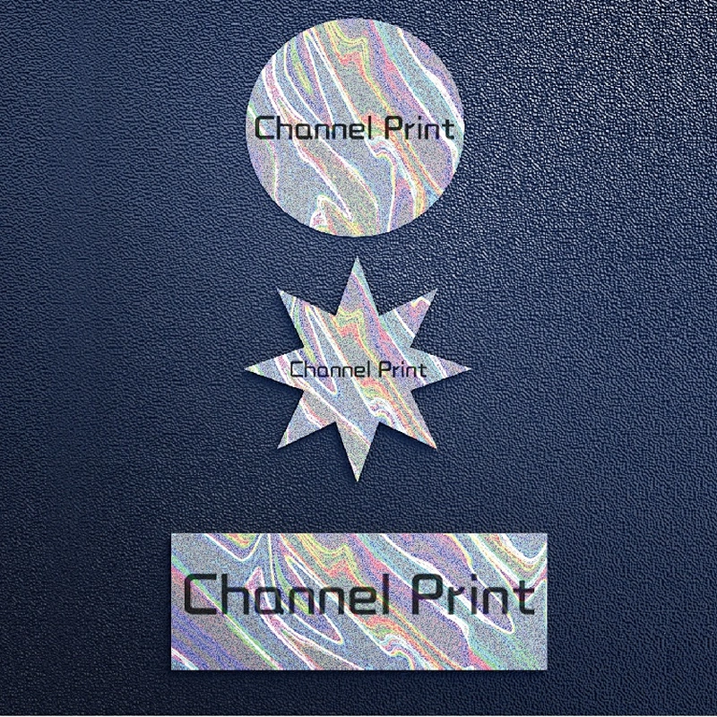 Custom Logo Hologram Stickers