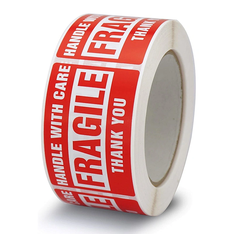 Fragile Up Stickers Label