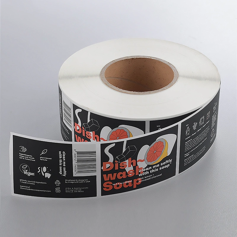 Waterproof Bottle Sticker Label