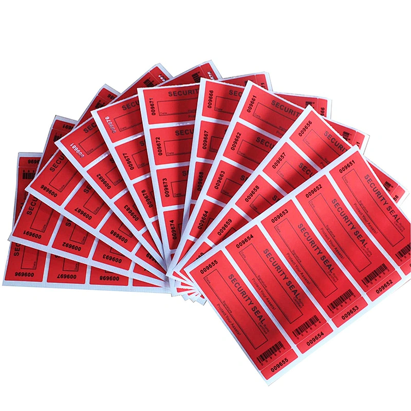 Custom Tamper Evident Seal Sticker