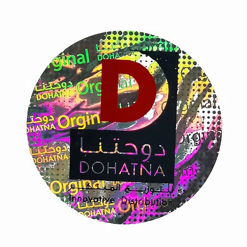 Hot Stamping Hologram Film Stickers