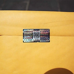 3D Holographic Security Sticker Label
