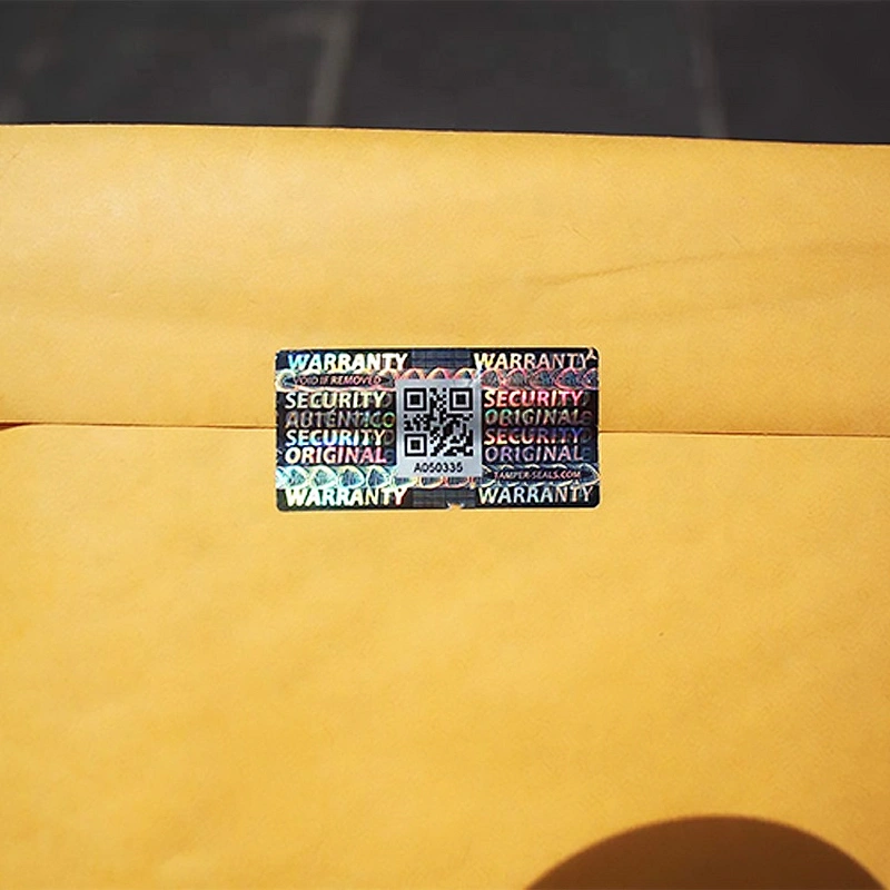 3D Holographic Security Sticker Label