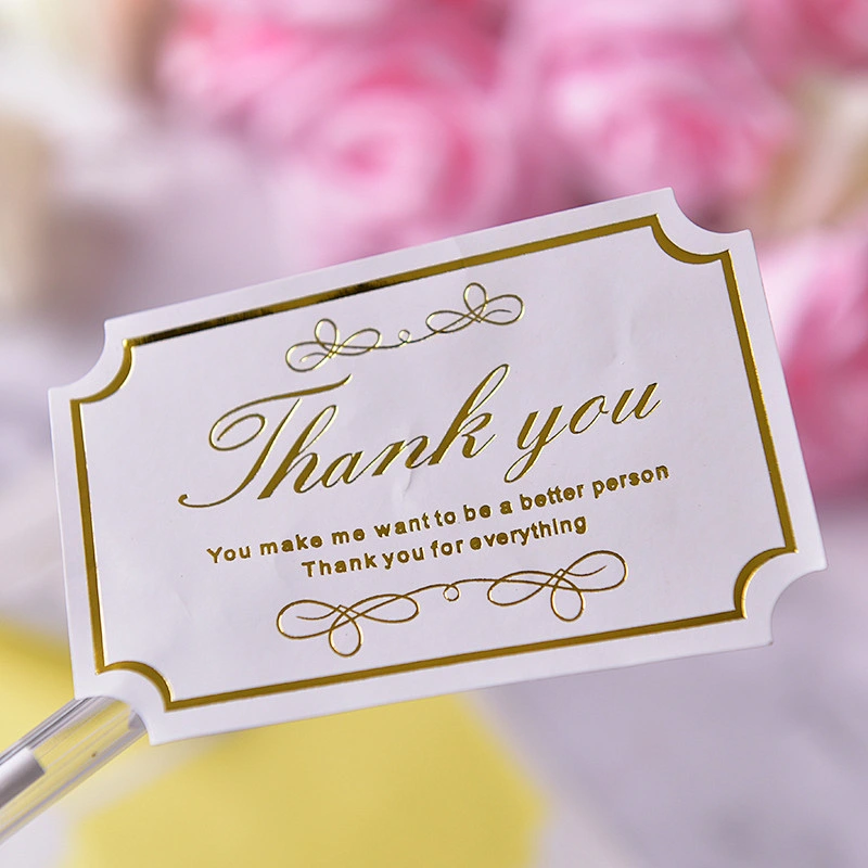 Thank You Stickers Labels Packaging Seals