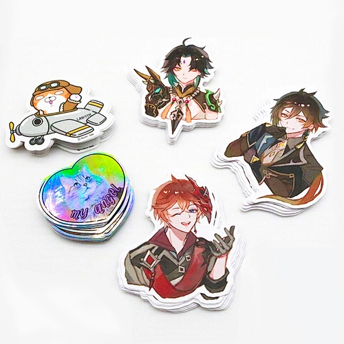 PVC Die Cut Sticker Label
