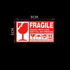 Fragile Up Stickers Label