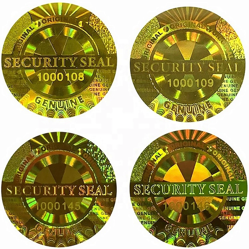 Laser Die Cut Hologram Sticker