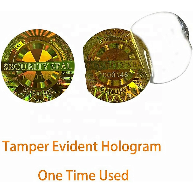 Laser Die Cut Hologram Sticker