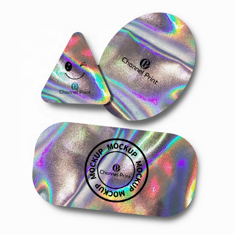 Custom Logo Hologram Stickers