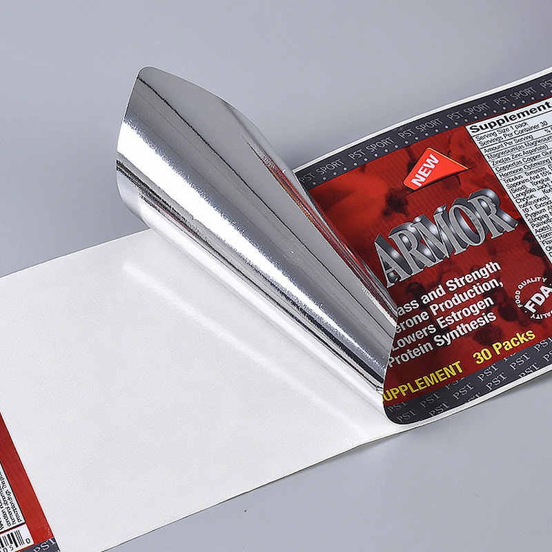 PET Film Sticker Waterproof Label