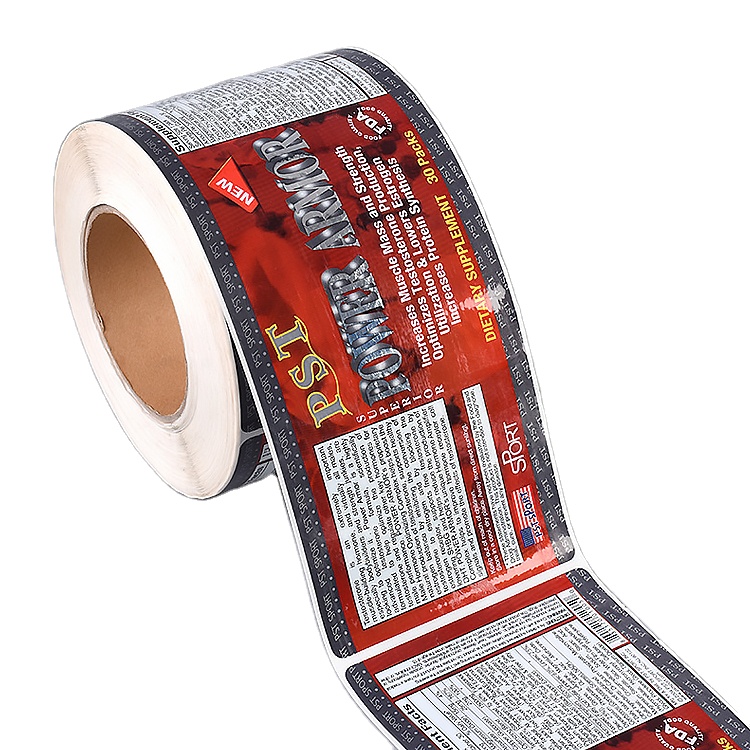 PET Film Sticker Waterproof Label
