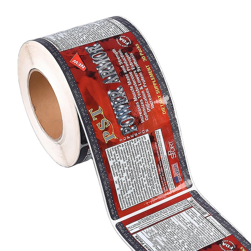 PET Film Sticker Waterproof Label