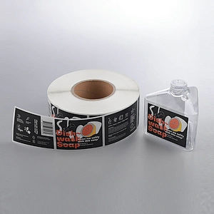 Waterproof Bottle Sticker Label