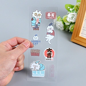 Vinyl Thank You Label Stickers