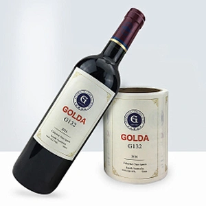 Glitter Wine Label