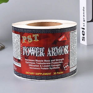 PET Film Sticker Waterproof Label